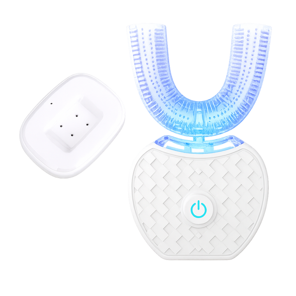 U-Shaped Ultrasonic Automatic Toothbrush | Hands-Free 360° Cleaning