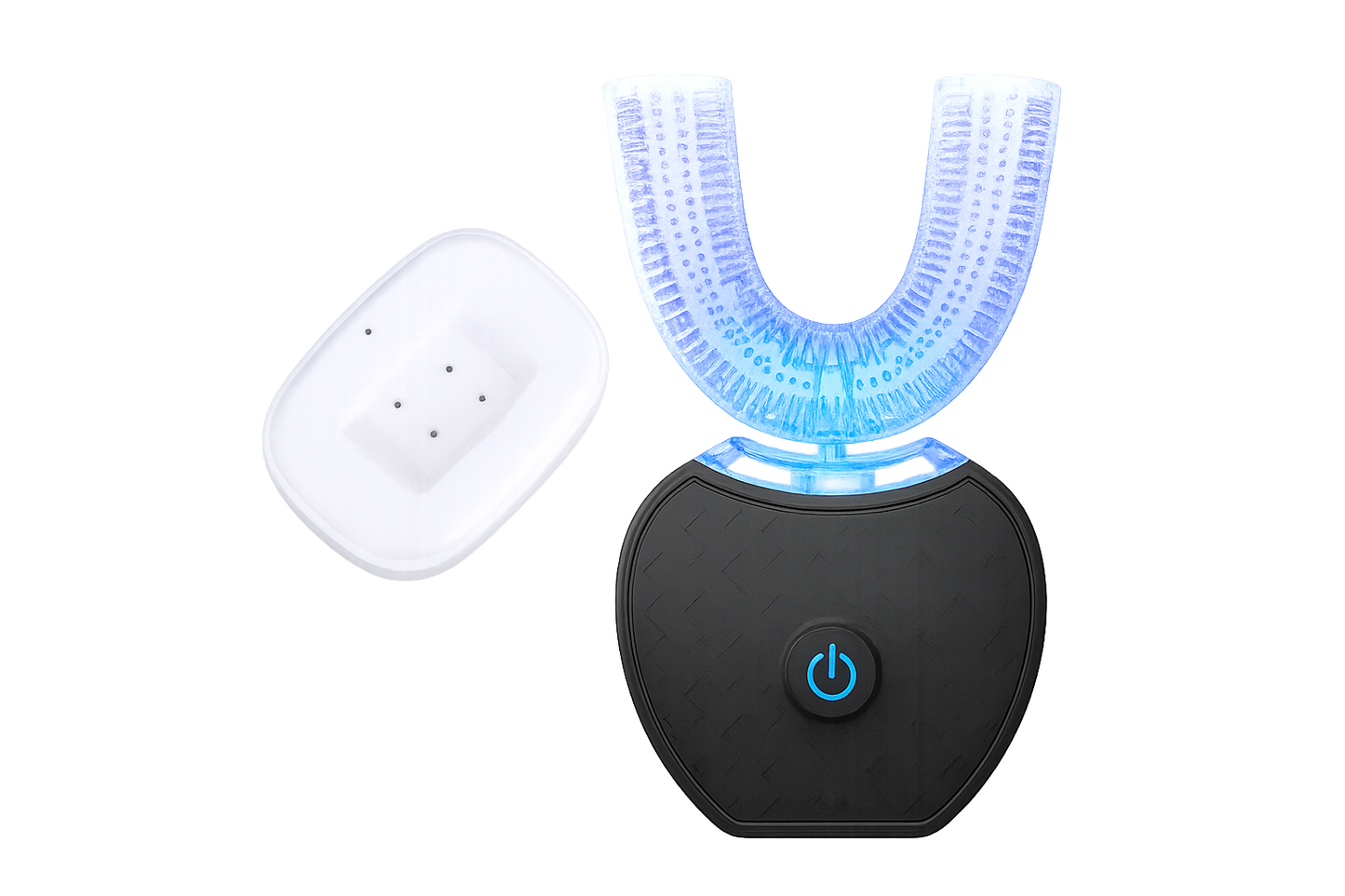 U-Shaped Ultrasonic Automatic Toothbrush | Hands-Free 360° Cleaning
