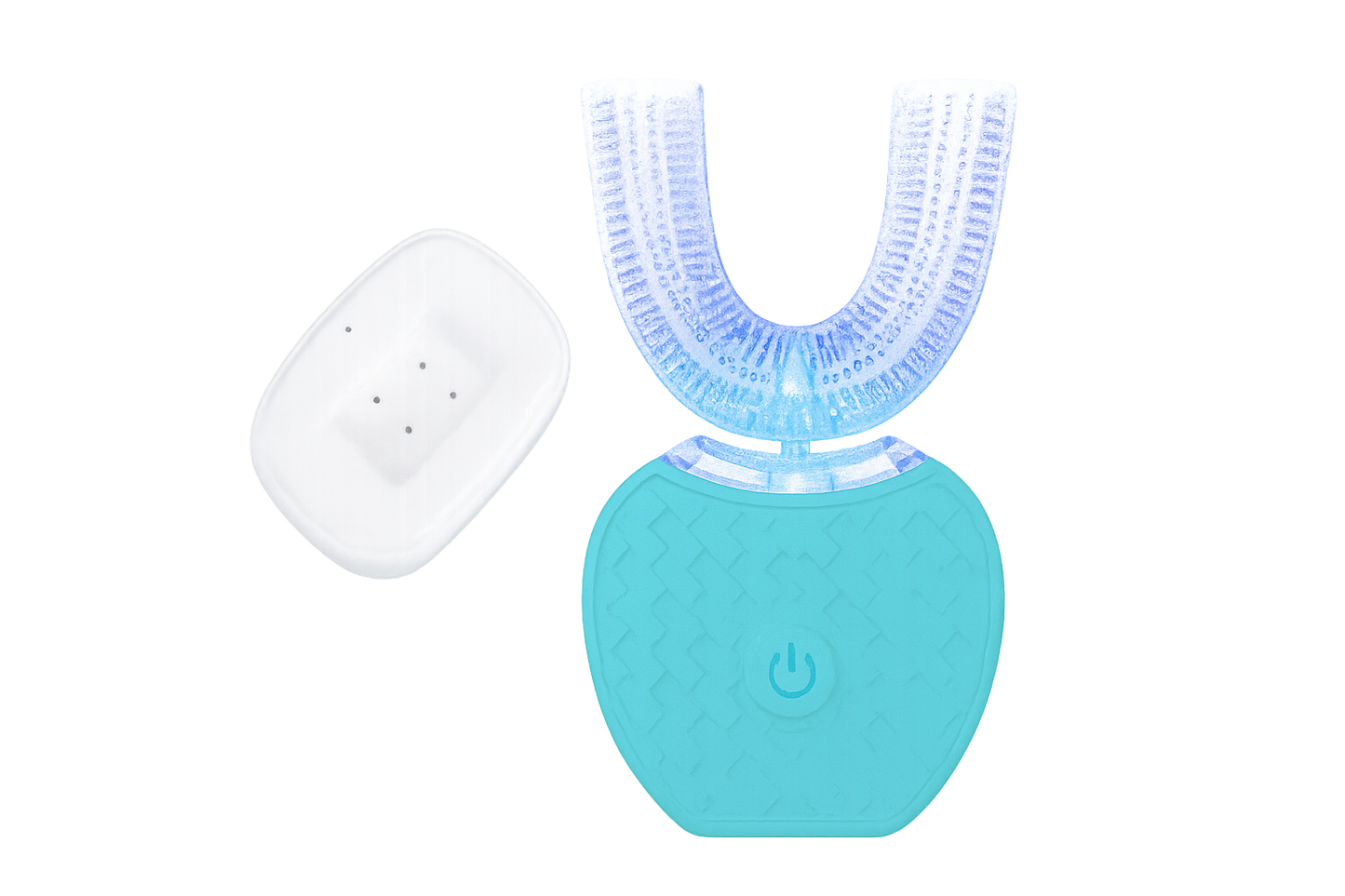 U-Shaped Ultrasonic Automatic Toothbrush | Hands-Free 360° Cleaning