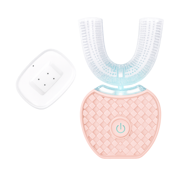 U-Shaped Ultrasonic Automatic Toothbrush | Hands-Free 360° Cleaning
